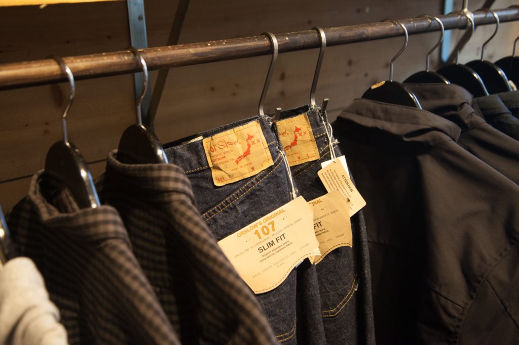 orSlow jeans at Meadow in Malmo