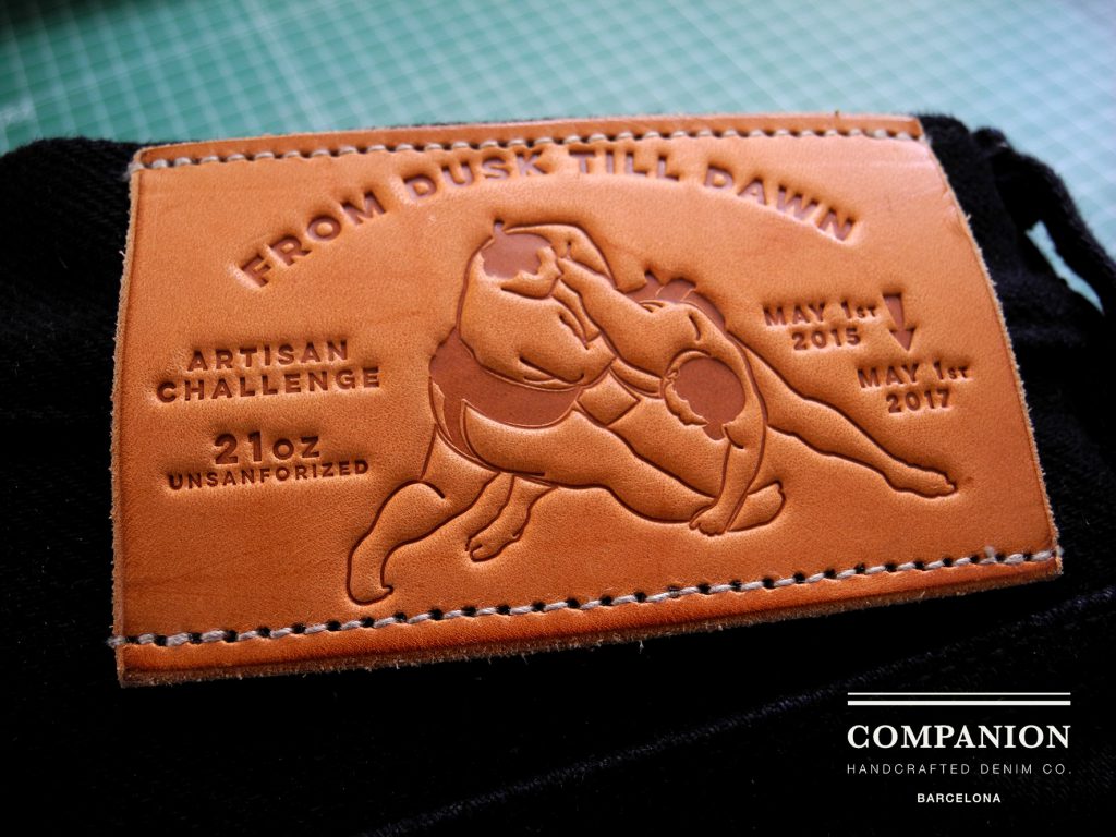 Companion Denim - the leather patch