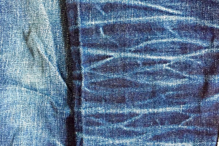 How to wash jeans - honeycombs