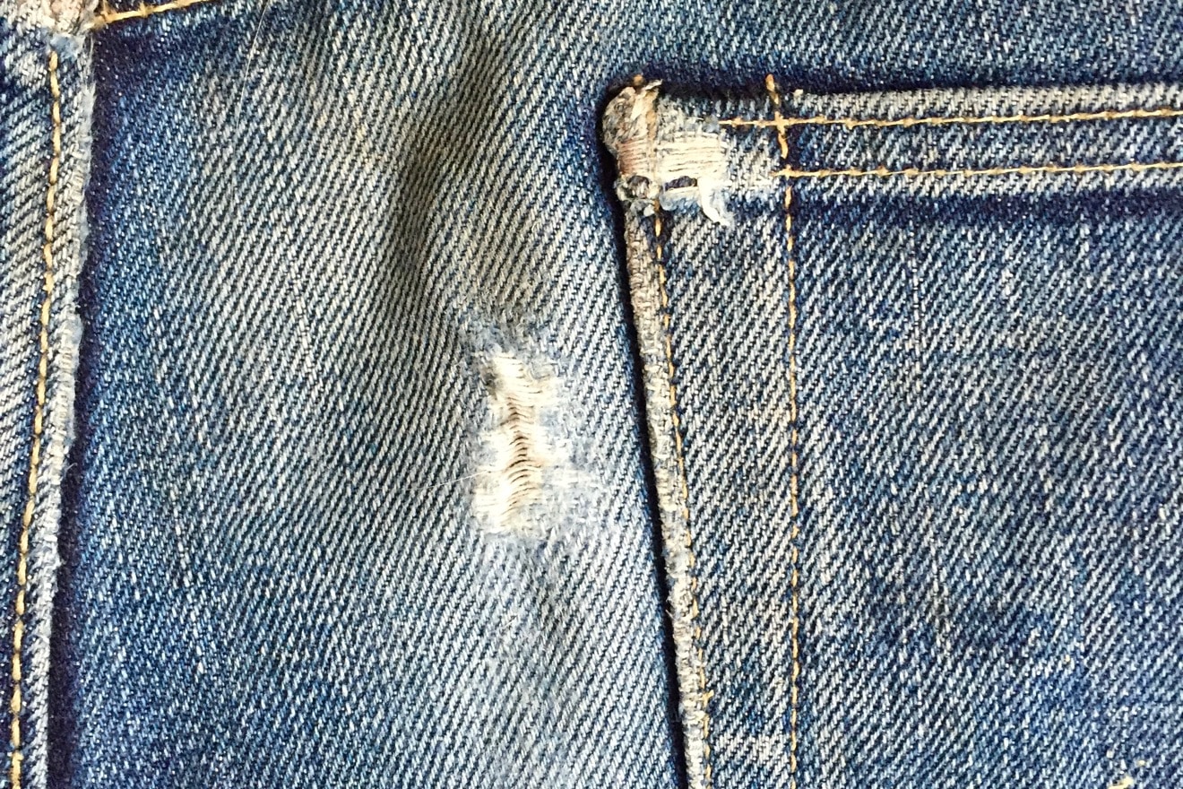 faded wash jeans