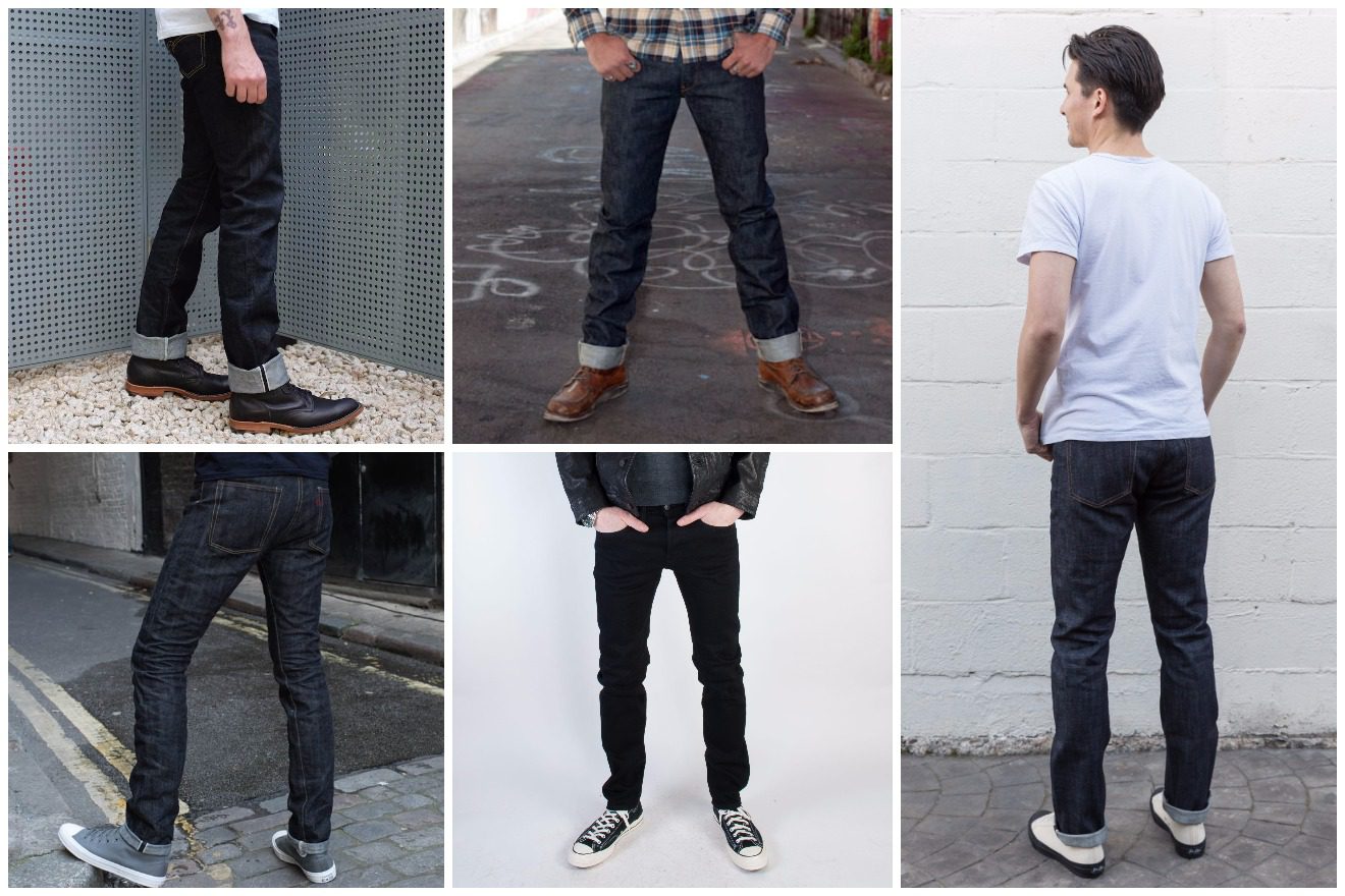 Five Favourites: Men's Selvedge Denim Slim Fit Jeans