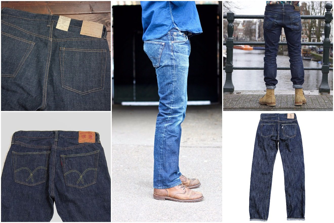 Men's Selvedge Denim Regular Fit Jeans