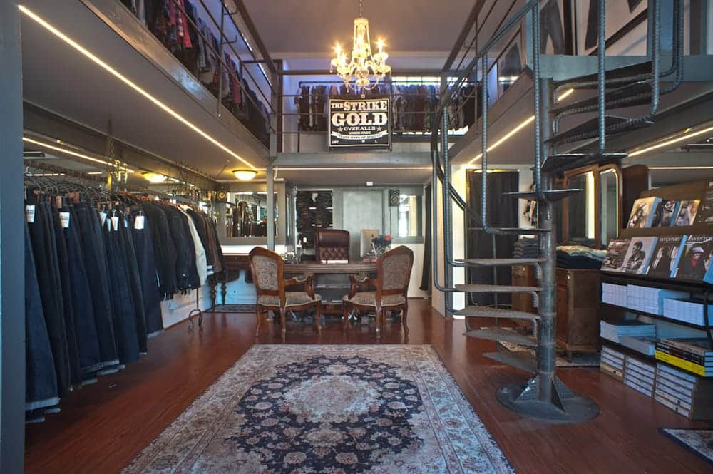 Inside the Self Edge store in San Francisco