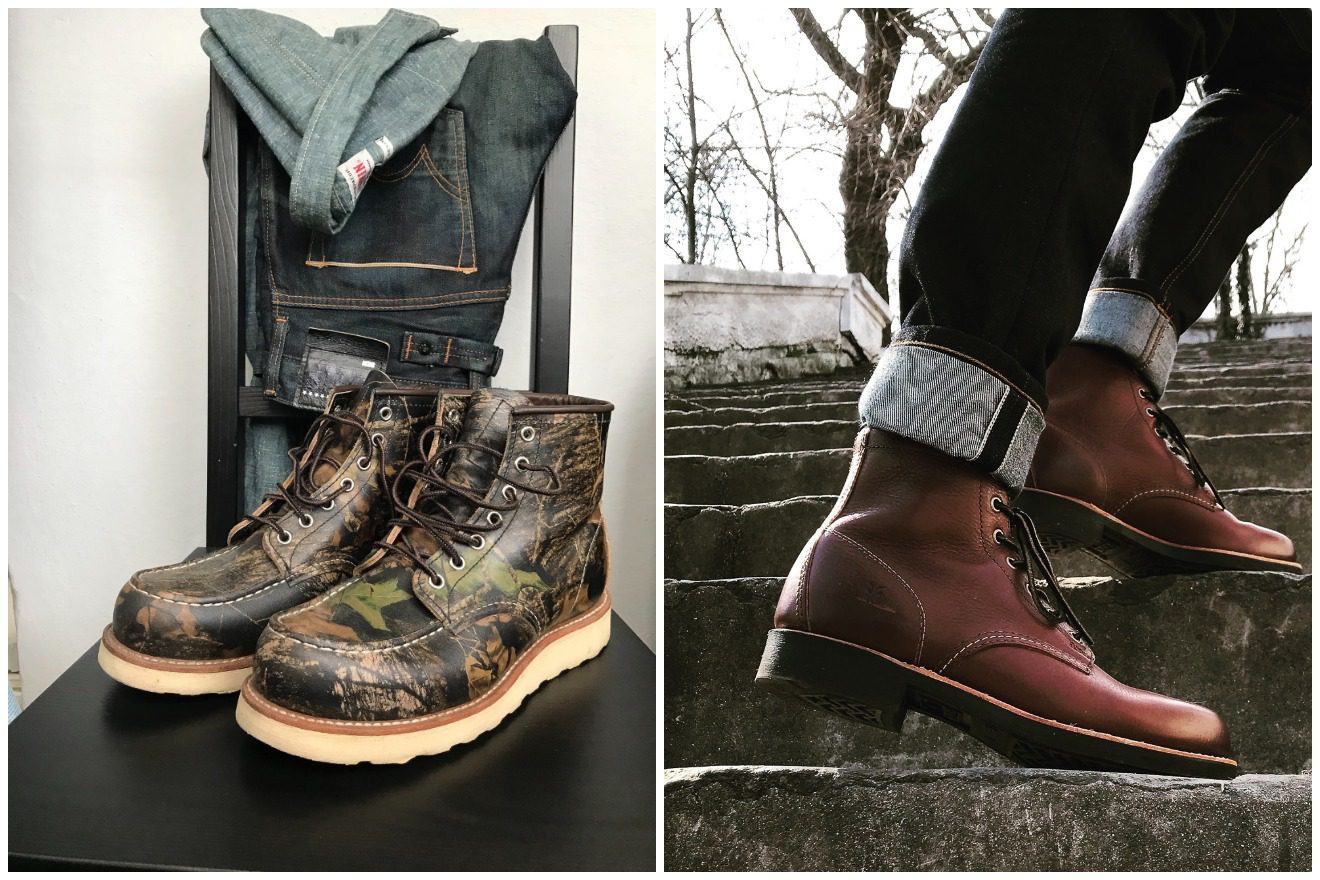 Blue Blooded, Instagrammer, daniel_petre_toma, Denimhunters, raw denim, Romania, Red Wing boots