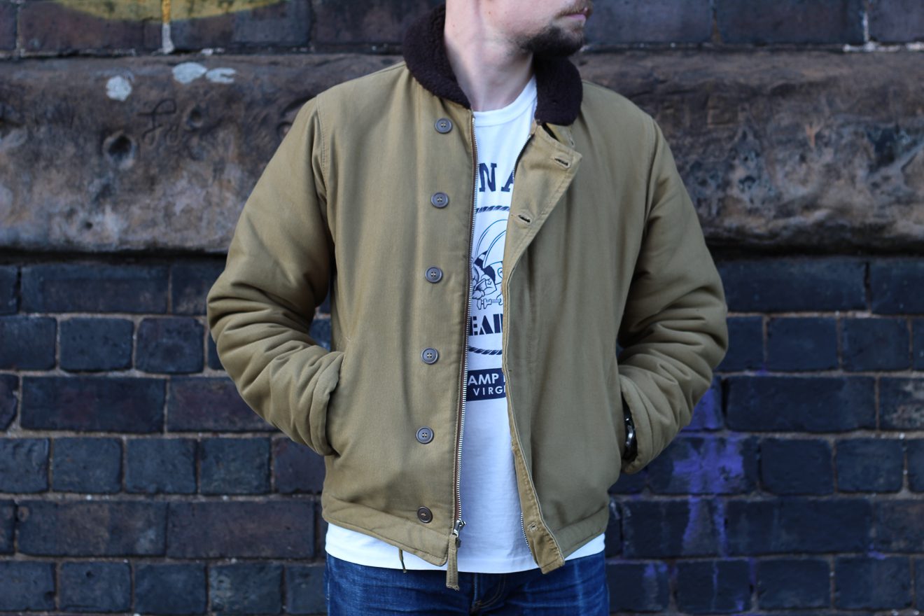 Navy n1 deals deck jacket