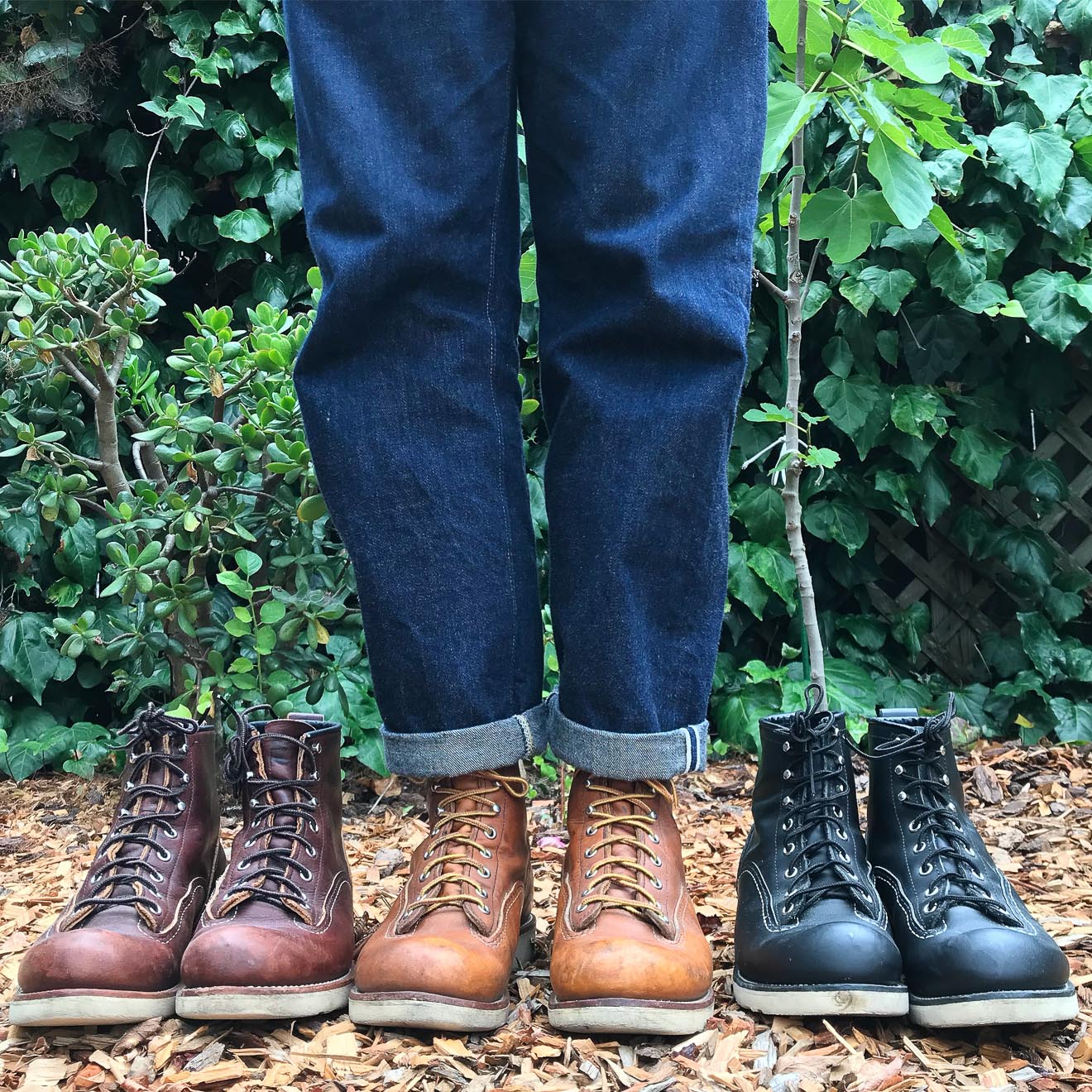 Blue Blooded, Instagrammer, sanforizedson, Denimhunters, raw denim, Bay Area, selvedge denim, Red Wing boots, Red Wing, Red Wings, Lineman