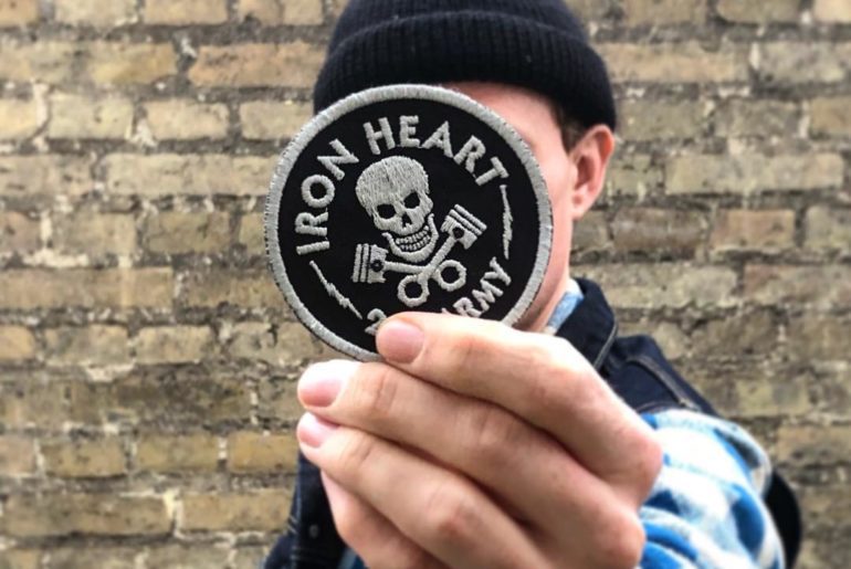 Iron Heart, brand profile, Denimhunters, Iron Heart Army, woven patch