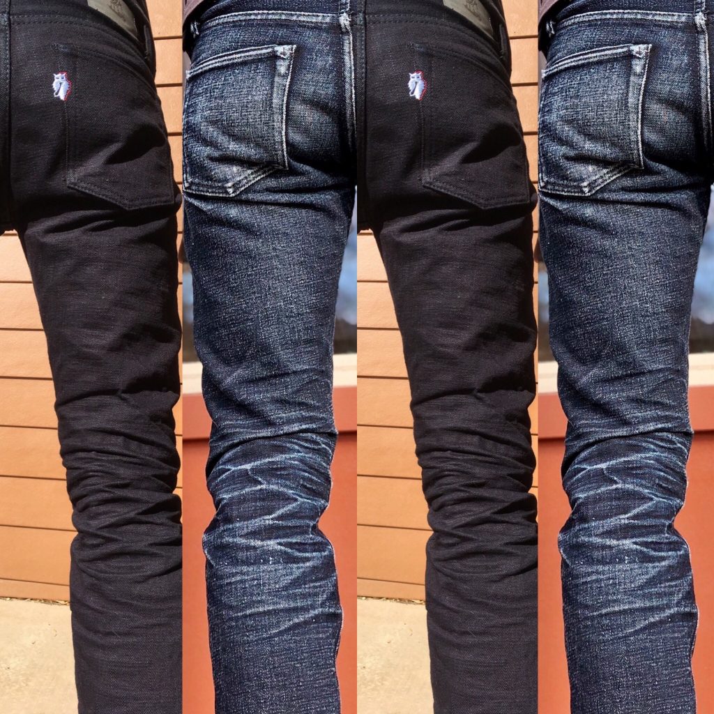 fast fading raw denim