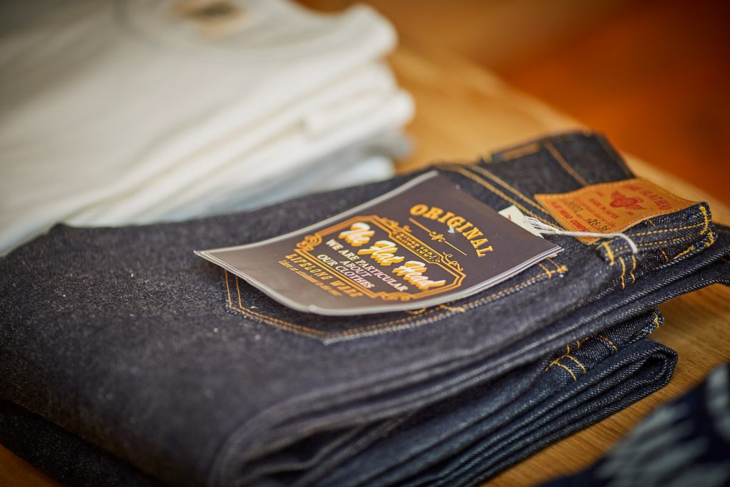 105 13.5oz Selvedge Denim - Standard Fit – Blue Owl Workshop