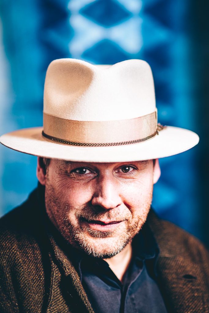 Blue Blooded Portfolio, oddhunt© Denimhunters, male portrait, Stetson