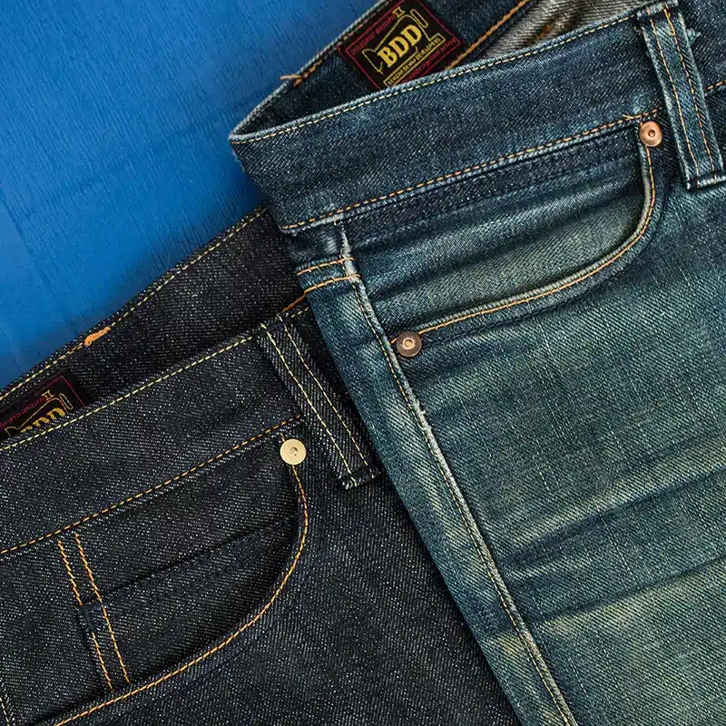 Sugar Cane 2009 Slim Straight - One Wash 12 oz. Japanese Selvedge Deni -  Franklin & Poe