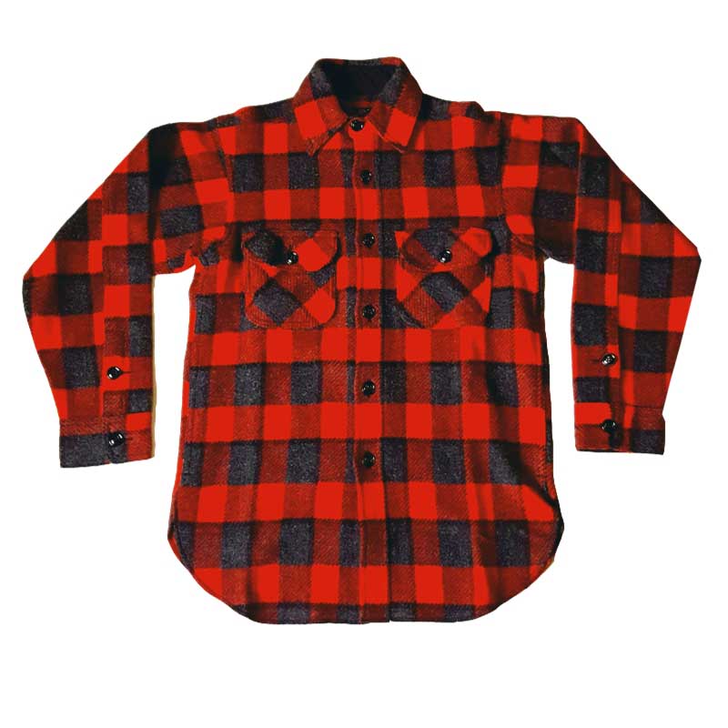 Traditional Wool Pants - 25 - Red & Black Buffalo – Johnson Woolen Mills