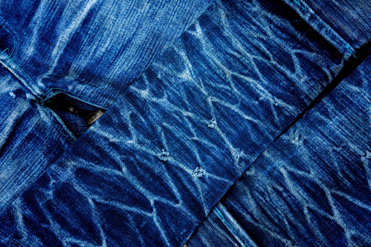 Purple Brand Metallic Monogram Silver Men's Jeans 30 Bar-tack Stitching,  Rivets 