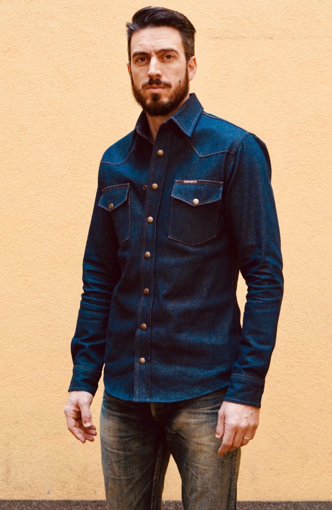 Heavy Raw Denim Western Shirts For Double Denim Perfection - Denimhunters