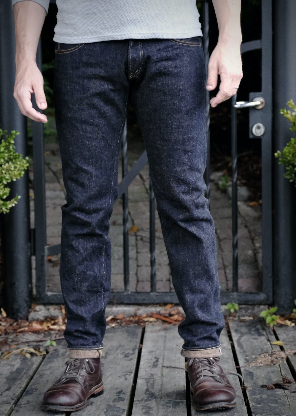 Fit Pic Front, Oni Secret Denim 20th Anniversary Moca Weft