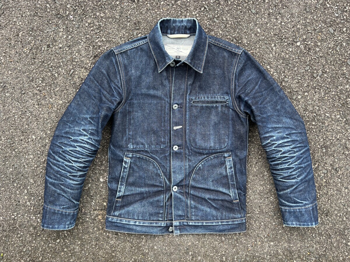 ジャケット・アウター Mutimer RAW DENIM JACKET size S Raw Denim Workwear Jacket – Mutimer