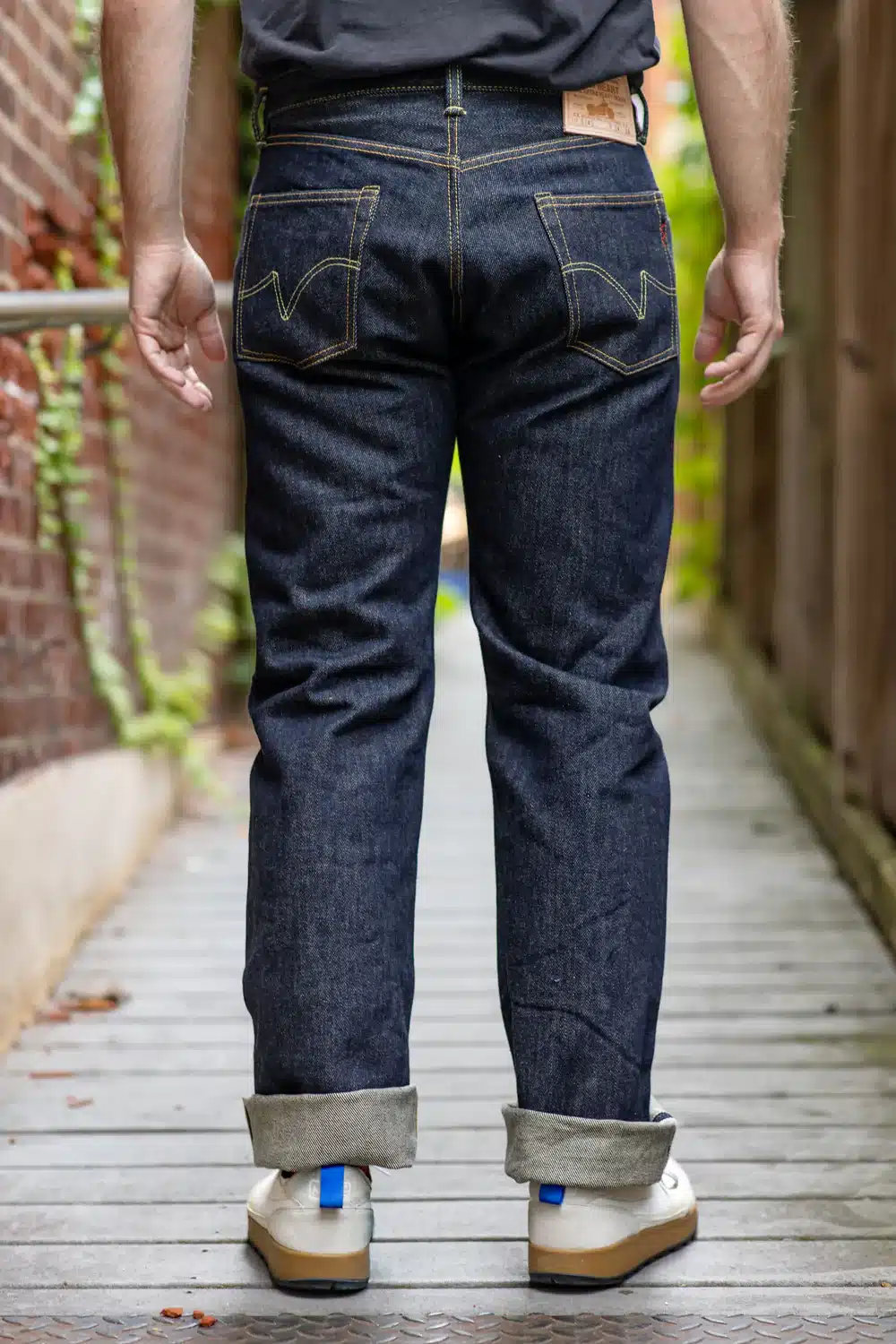 selvedge slim fit jeans