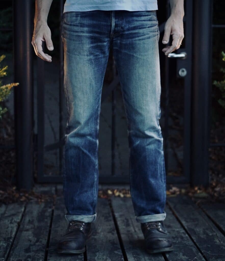 Old Iron Heart 21 oz. The best motorcycle jeans I ever bought. : r