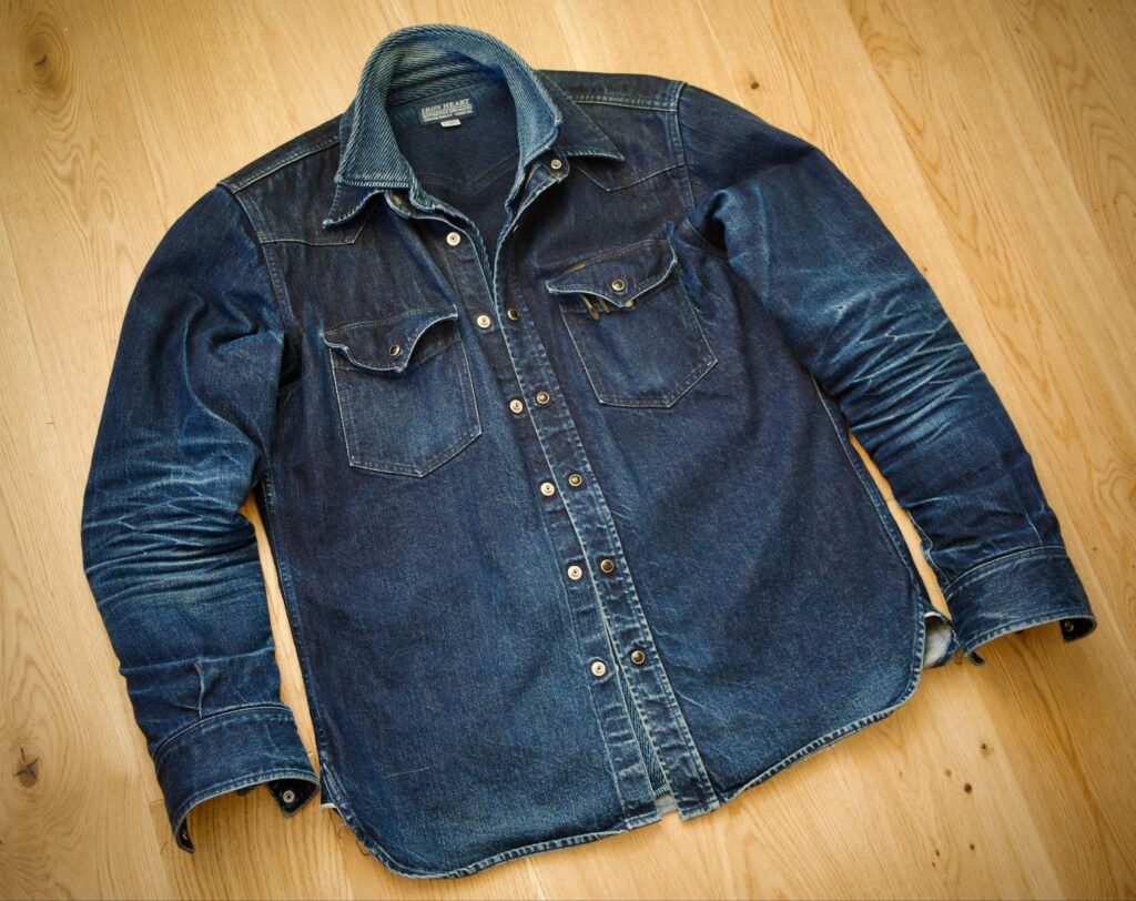 500-Day Review of Iron Heart's IHSH-33 Denim Shirt on Denimhunters