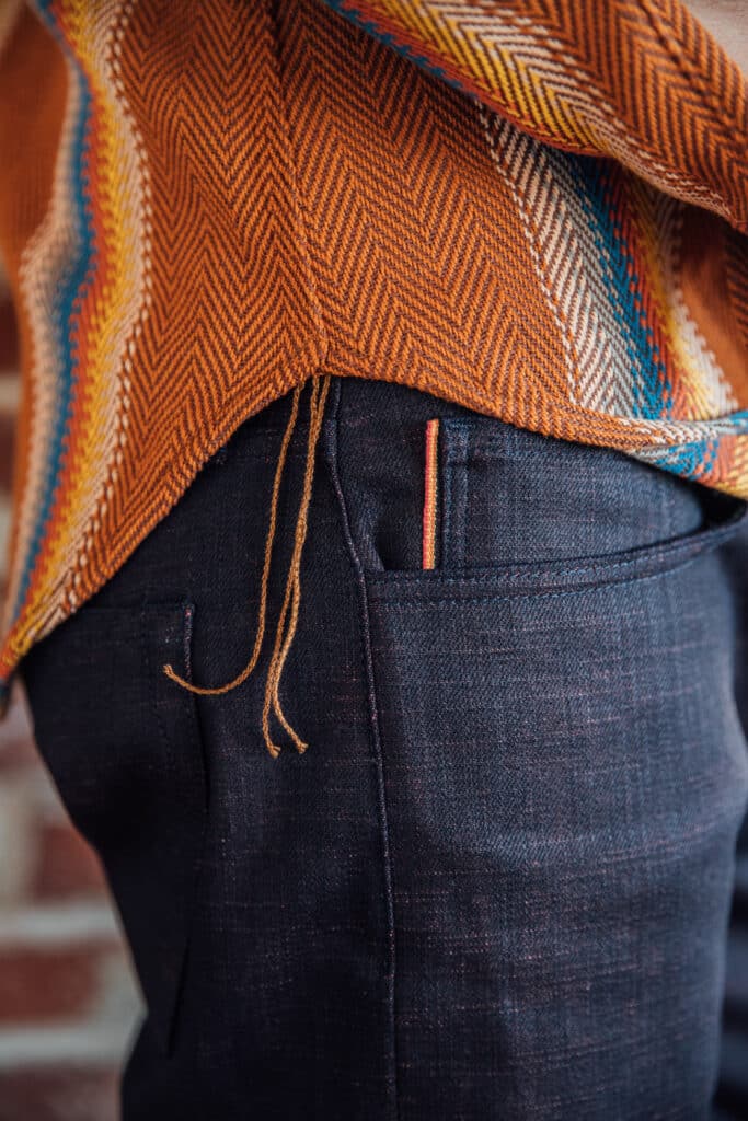 Jean KATO Selvedge Japonais - Taille S (29), Denim Bleu, Coupe Droite, Occasion Très Bon état Pour Homme