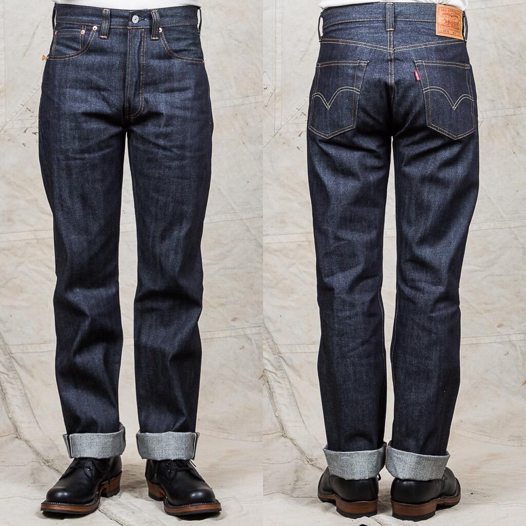 Levi's raw shop selvedge denim