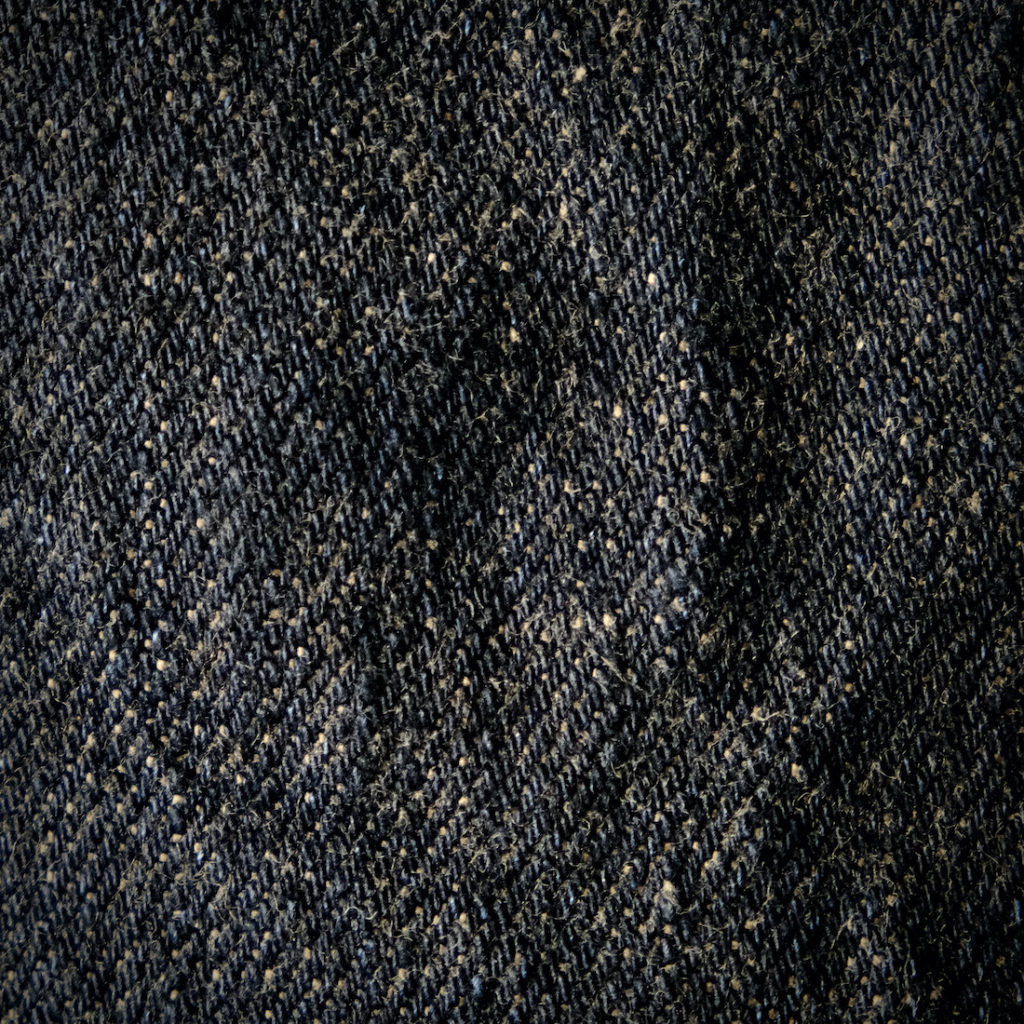 Moca Close Up, Oni Secret Denim 20th Anniversary Moca Weft