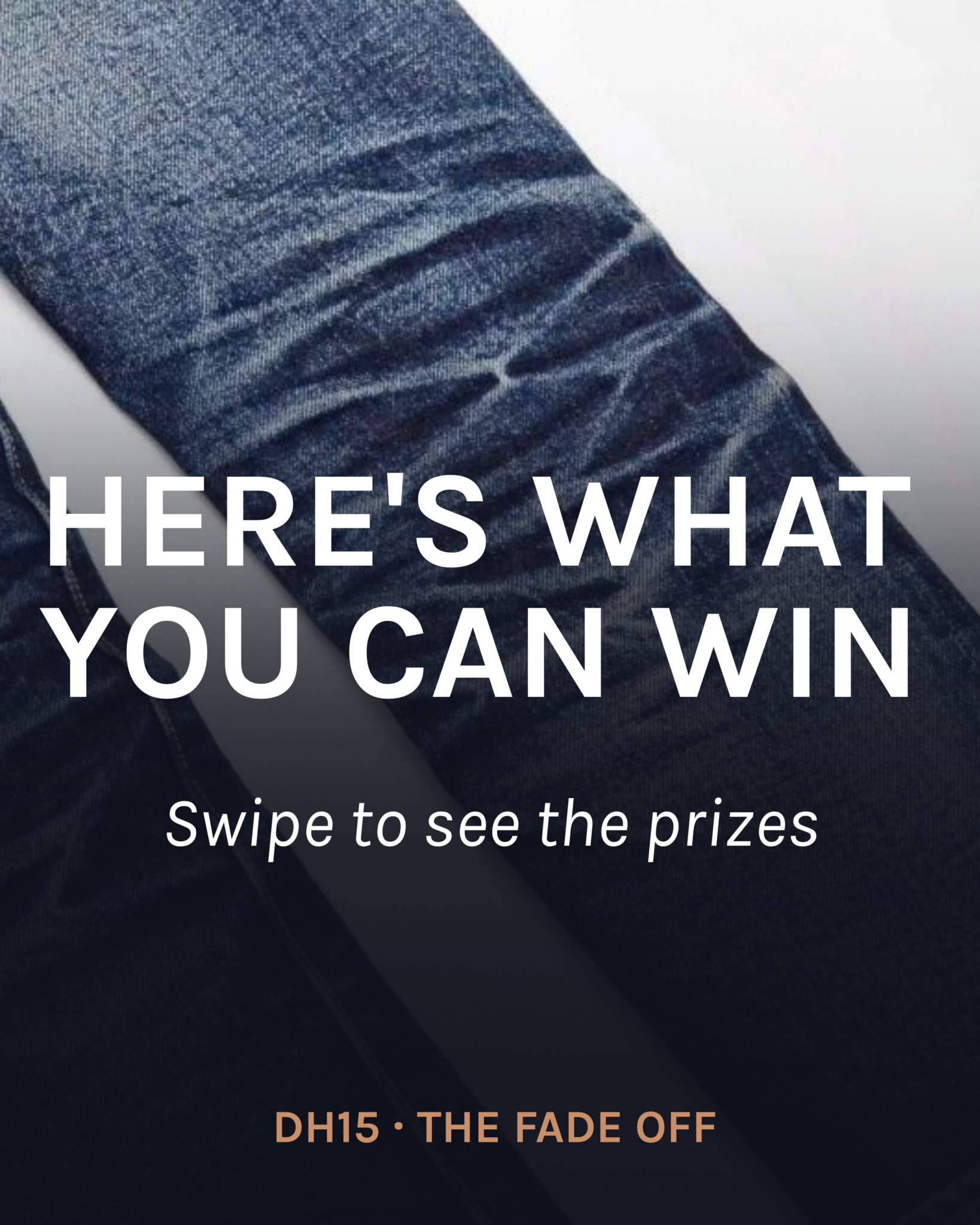 DH15 The Fade Off – here's what you can win