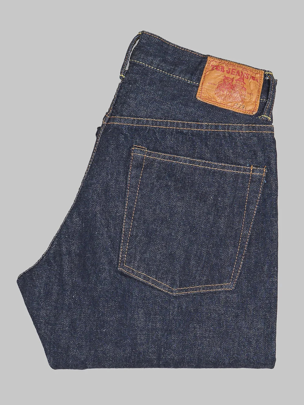 Organic Heavy Indigo Fabric  13.5oz Denim - Red Selvedge