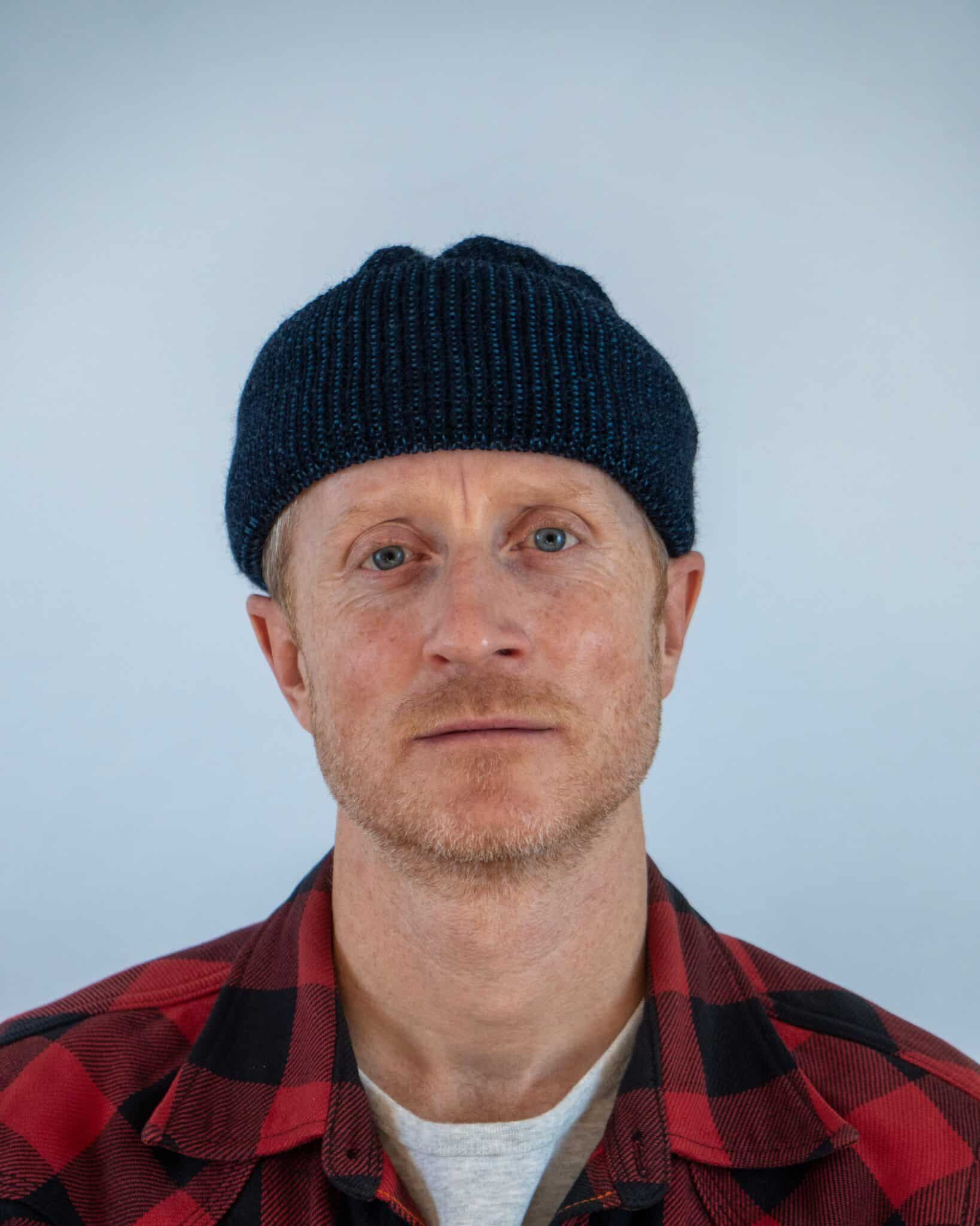 Weirloom x Heimat blue melange Mechanics Beanie