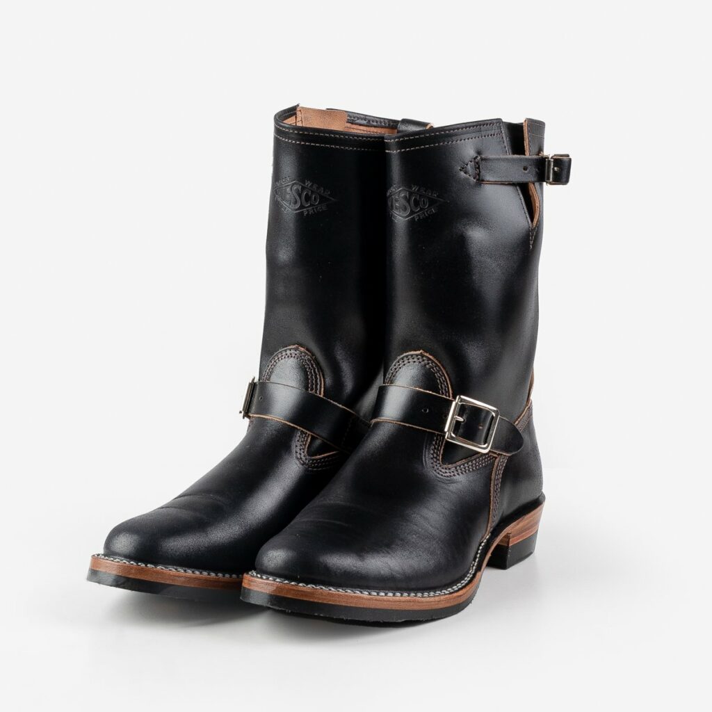 Horsehide on sale engineer boots