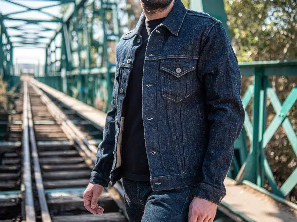 Selvedge sale denim jacket