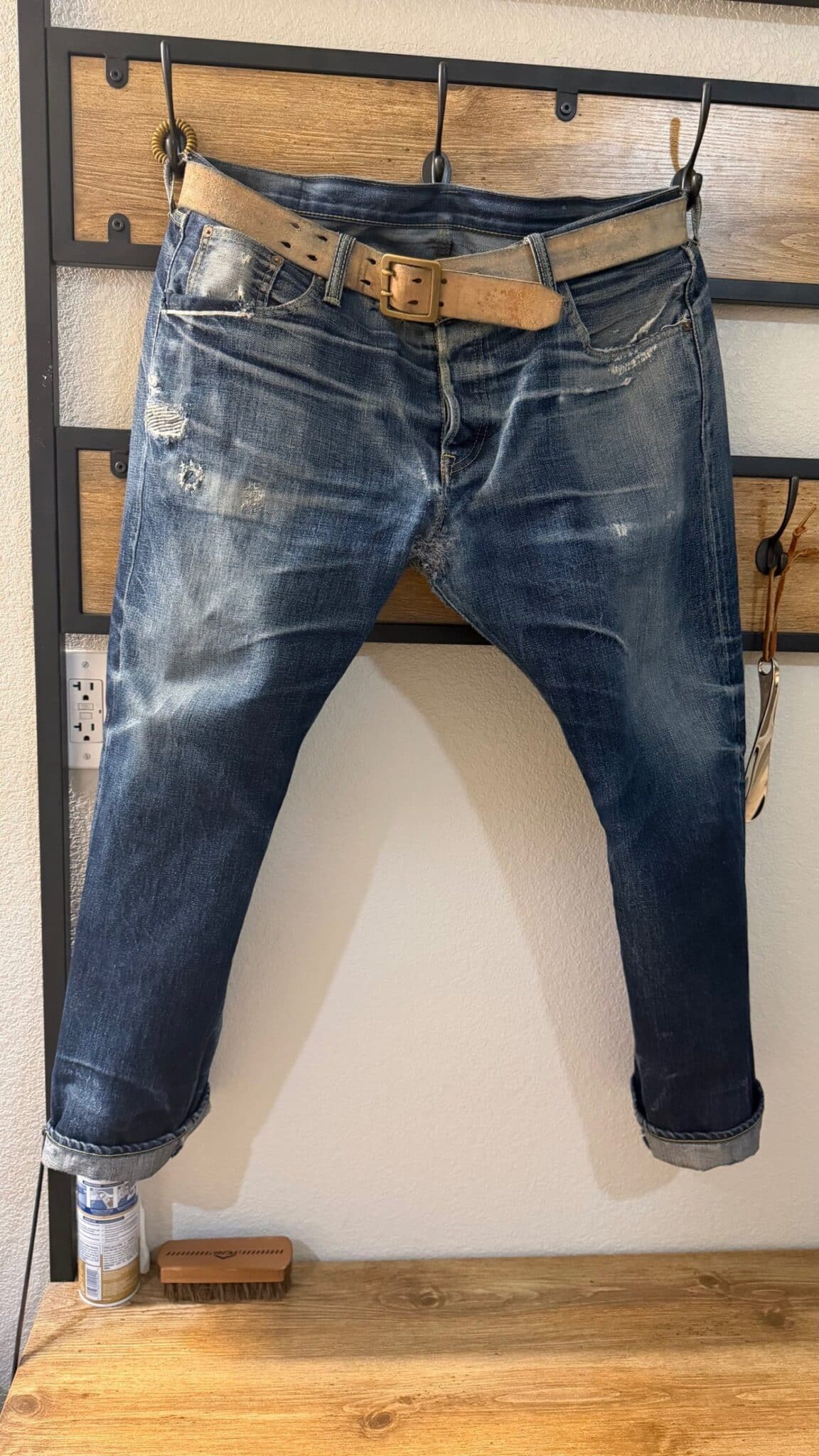 Another pair of faded jeans submitted to the DH15 Fade Off